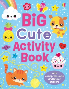 Paperback Big Cute Activity Book