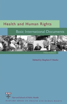 Paperback Health and Human Rights: Basic International Documents, Third Edition Book