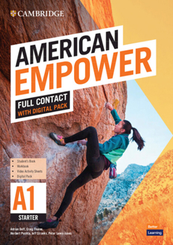 Paperback American Empower Starter/A1 Full Contact with Digital Pack Book