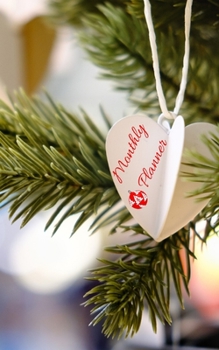 Monthly Planner: Christmas Monthly Planner Notebook / Christmas handy schedule/ Journal / Notes Christmas, Holiday/ Notebook Santa Claus/ ideas book/ ... Kids adults/Gift for Xmas 5’’x8’’ 120 pages