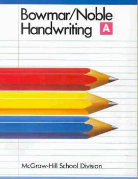 Paperback Bowmar/Noble Handwriting A Book