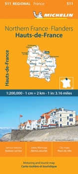 France: Nord-Pas-de-Calais, Picardy Map 511: Nord-Pas-de-Calais, Picardy Map 511 (Michelin Maps, 511)
