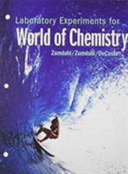 Paperback McDougal Littell World of Chemistry Laboratory Experiments Book