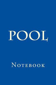 Paperback Pool: Notebook Book