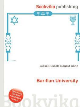 Paperback Bar-Ilan University Book