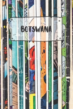 Botswana: Liniertes Reisetagebuch Notizbuch oder Reise Notizheft liniert - Reisen Journal f�r M�nner und Frauen mit Linien