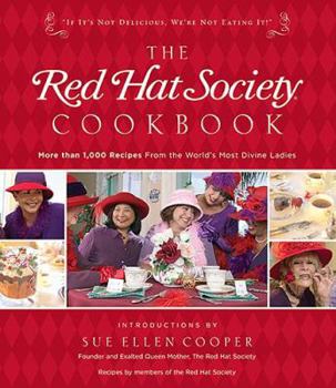 Hardcover The Red Hat Society Cookbook Book