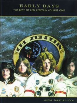 Paperback Early Days (the Best of Led Zeppelin), Vol 1: Guitar/Tab/Vocal Book