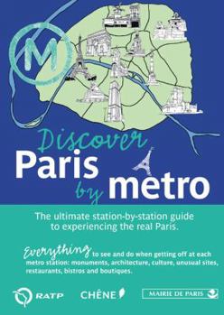 Paperback Discover Paris by Metro Book