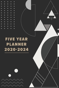 Five Year Planner 2020-2024: 2020-2024 Monthly Planner 5 Years