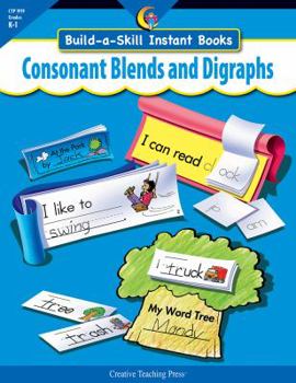 Paperback Consonant Blends & Digraphs (Build-a-skill Instant Books) Book