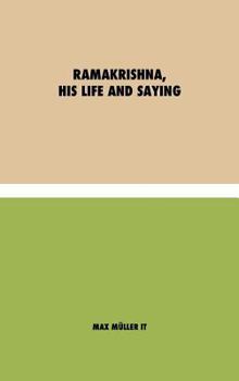 Ramakrishna: his Life and Saying: (Italian)
