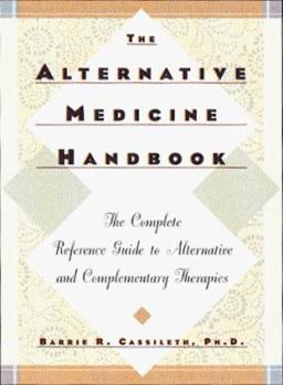 Hardcover The Alternative Medicine Handbook Book