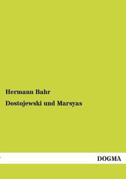 Paperback Dostojewski Und Marsyas [German] Book