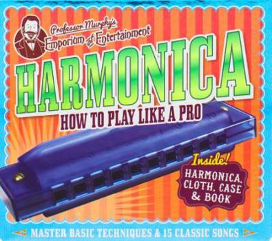 Paperback Professor Murphy's Harmonica Set Book