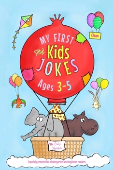 Paperback My First Kids Jokes ages 3-5: Especially created for kindergarten and beginner readers1 Book