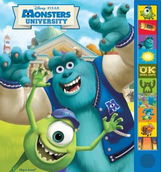 Hardcover Disney Pixar Monsters University Play-a-Sound Book