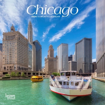 Calendar Chicago 2024 Mini 7x7 Book