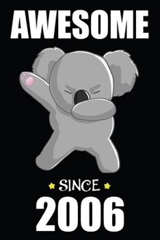 13th Birthday Dabbing Koala: Blank Lined Journal, Happy 13th Birthday 13 Year Old Gift For Boys And Girls