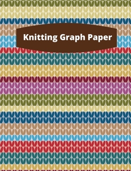 Paperback Knitting Graph Paper: Graph Paper Composition - Journal - 4;5 Ratio -100 Pages - Latter Format 8.5" * 11". Book