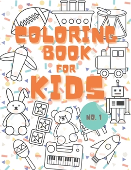 Paperback Coloring Book: For Kids Ages 4-8 Book
