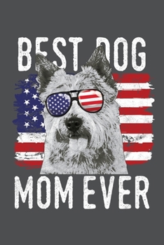 Paperback Best Dog Mom Ever: Norwich Terrier Lined Journal Notebook Book