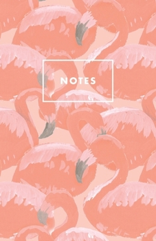 Notes: Peach Pink Flamingo Tropical Palm Beach Paperback Journal / Diary / Notebook with 100 Lined, Cream-colored Pages for Writing Notes and ... Prime Floridian (Prime Floridian Notebooks)