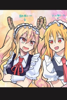 Paperback Journal: Dragon Maid Soft Glossy Cover Journal Lined Pages Book 6 x 9 Inches 110 Pages Book