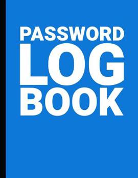 Paperback Password Log Book