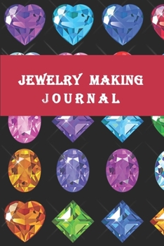 Paperback Jewelry Making Journal: Simple Line Journal-120 Pages(6"x9"), Matte Cover Finish Book