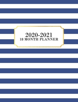 Paperback 18 Month Planner 2020-2021: Weekly & Monthly Planner for July 2020 - December 2021, MONDAY - SUNDAY WEEK + To Do List Section, Includes Important Book