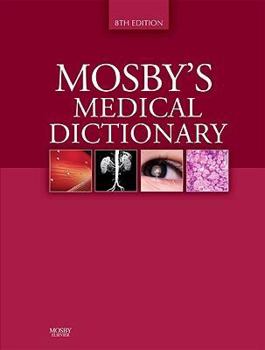 Hardcover Mosby's Medical Dictionary Book