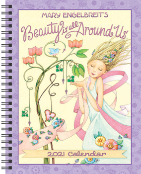 Calendar Mary Engelbreit 2021 Monthly/Weekly Planner Calendar: Beauty Is All Around Us Book