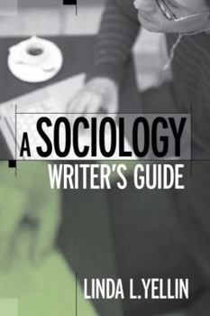 Paperback A Sociology Writer's Guide Book