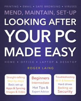 Paperback Looking After Your PC Made Easy Book