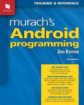 Paperback Murach's Android Programming (2nd Edition) Book