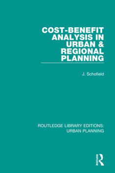 Paperback Cost-Benefit Analysis in Urban & Regional Planning Book