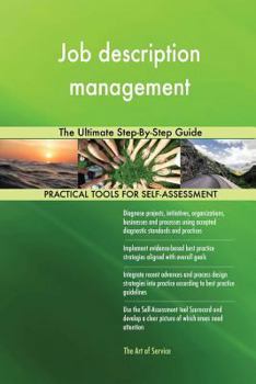 Paperback Job description management The Ultimate Step-By-Step Guide Book