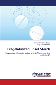 Paperback Pregelatinized Enset Starch Book