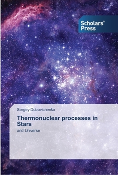 Paperback Thermonuclear processes in Stars Book