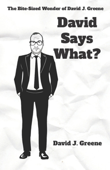 Paperback David Says What? Book