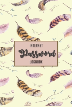 Paperback Password Book: Internet and Password Logbook to Protect and Remember Usernames and Passwords-6X9 Inch. Book
