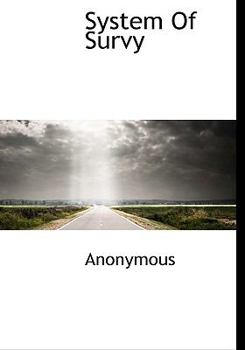 Hardcover System of Survy Book