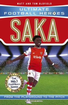Paperback Saka (Ultimate Football Heroes - The No.1 football series) Book