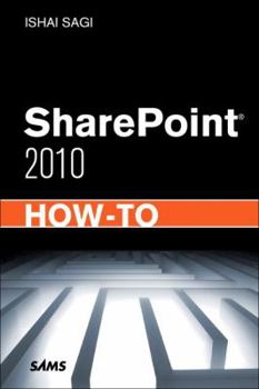 Paperback Sharepoint 2010 How-To Book