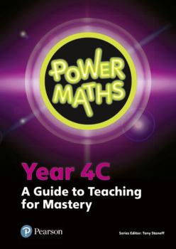 Spiral-bound Power Maths Year 4 Teacher Guide 4C Book