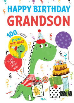 Hardcover Happy Birthday Grandson Book