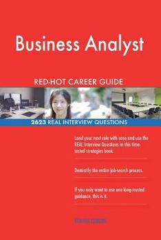 Paperback Business Analyst RED-HOT Career Guide; 2623 REAL Interview Questions Book