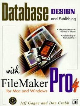 Paperback Web Database Publishing with FileMaker Pro 4 [With Tools for Web Publisher/ FileMaker Pro Demos] Book