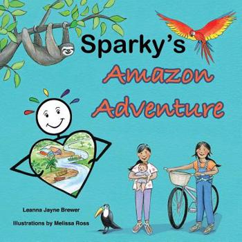 Paperback Sparky's Amazon Adventure [Large Print] Book